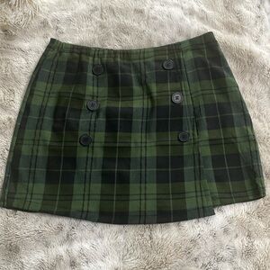 Plaid EXLURA mini skirt.  Medium.